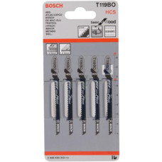 Пилочки для лобзика Bosch HCS 119 BO (кривой рез)