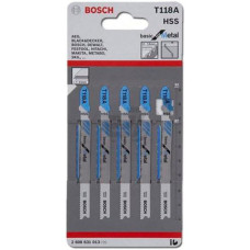 Пилочки для лобзика Bosch HCS 118 А (металл)