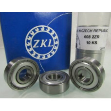 Подшипник шариковый 608 ZZR (80018) ZKL (Чехия)