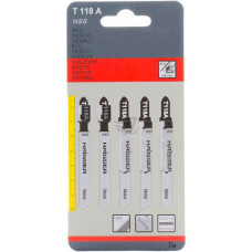 Пилочки для лобзика T118А (металл, Н=75 мм)