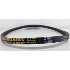 Ремень клиновой Z-560 (0) POWERCLASSIC (Китай)