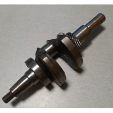 Коленвал в сборе под шпонку (Ø25.4 mm) двигателя мотоблока - 188F/190F (L=330 mm. Кованный)